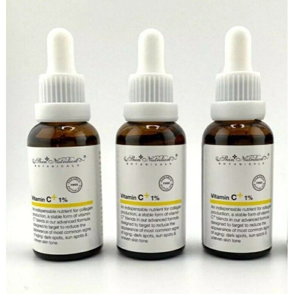 Skin Nutrition Vitamin C Serum Trio. Ready To Ship! - Picture 1 of 2